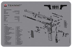 Tekmat - 1911 Cleaning Mat 11" x 17"