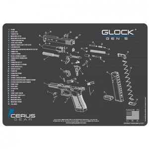 Cerus Gear - Glock Gen 5 Schematic Handgun Promat