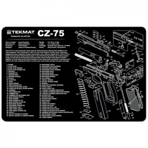 Tekmat - CZ-75 Cleaning Mat 11" x 17"