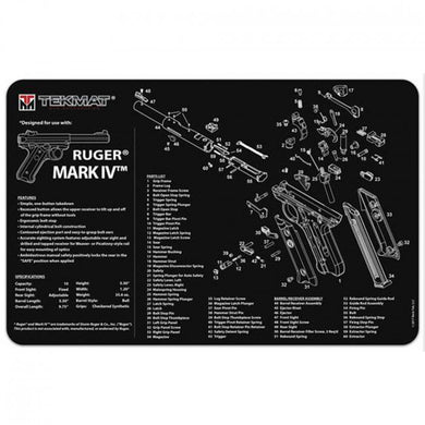 Tekmat - Ruger Mark IV Cleaning Mat 11